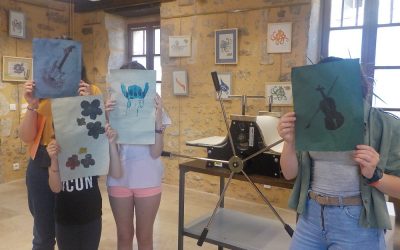 Ateliers de gravure à l’Office de Tourisme