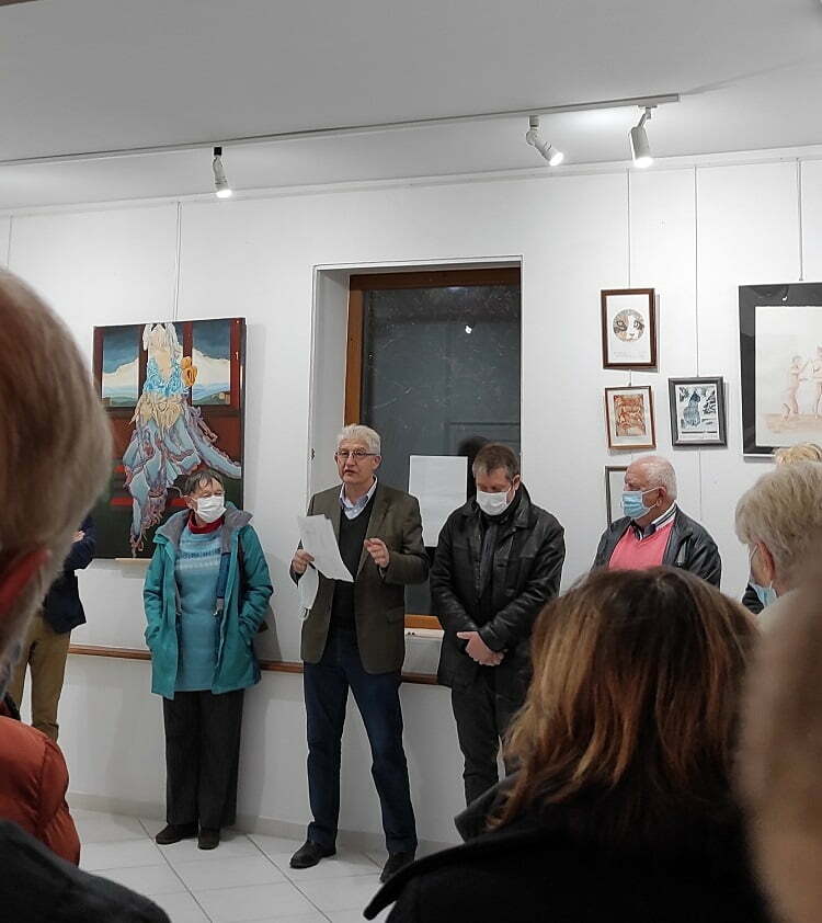 Inauguration Galerie des Bains Douches