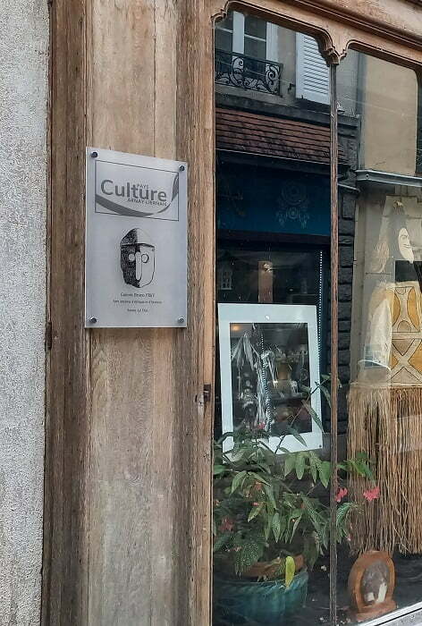 Plaque Culture Galerie Frey