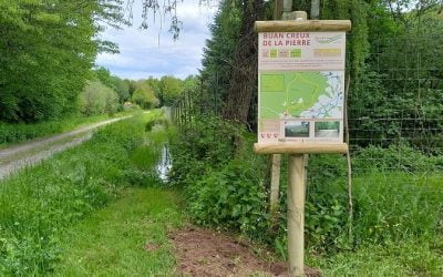 Nouvelle signalétique de randonnée au Pays Arnay-Liernais