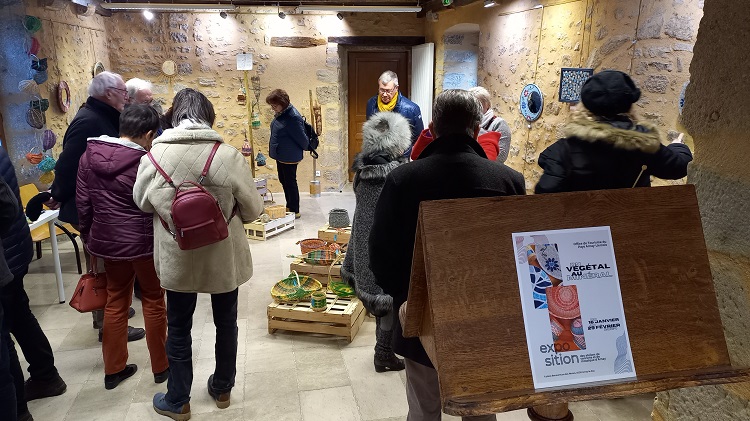 Vernissage exposition Vannerie Mosaique