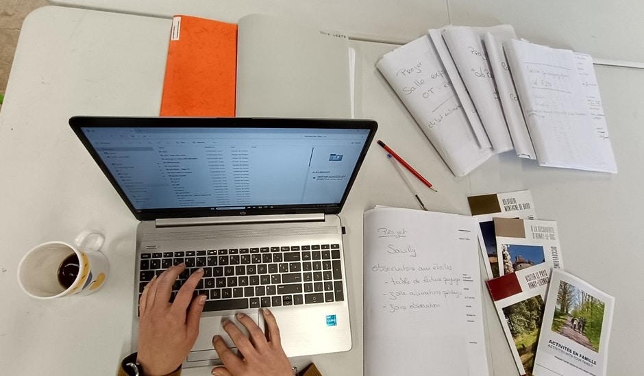 Une journée de travail en basse saison avec Caroline