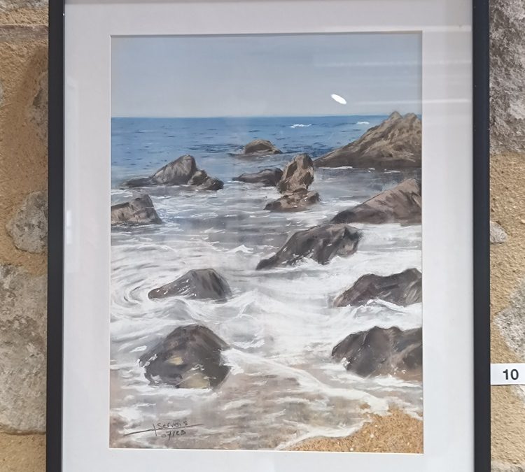 « De sable et d&rsquo;eau », exposition par Michèle et Jean Servais