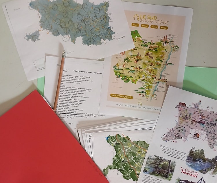Carte touristique OTPAL
