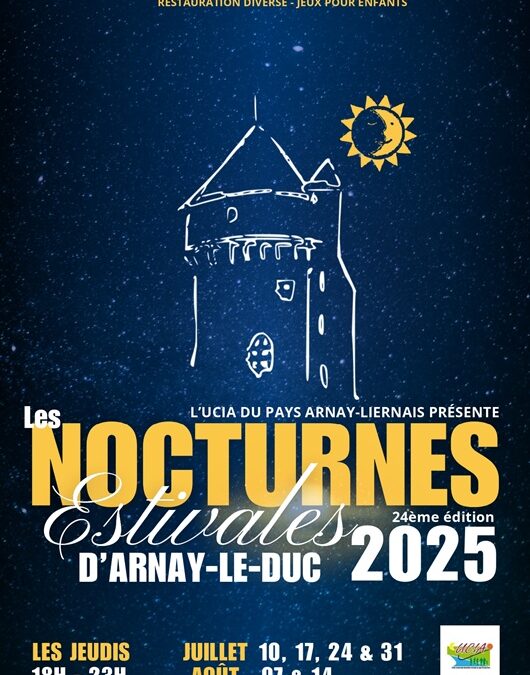 Les Nocturnes Estivales sont de retour