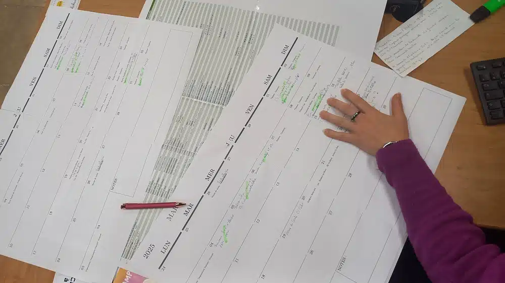 Le calendrier qui rassemble au Pays Arnay-Liernais